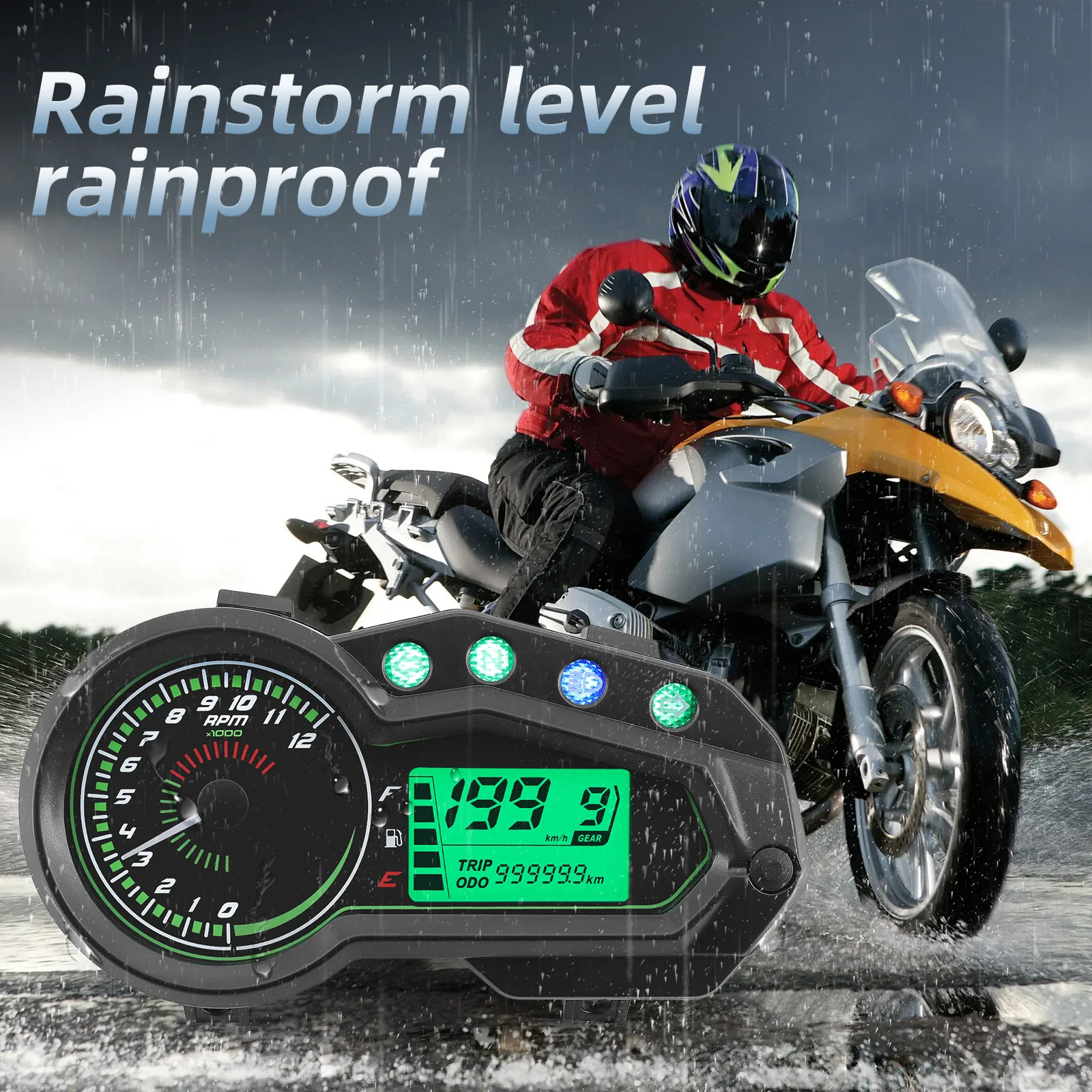 Italika velocímetro y tacómetro LCD para 150Z/150SZ/170Z - imagen 5