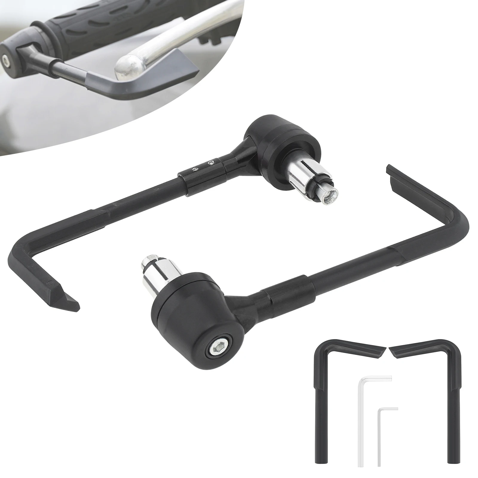 Protector ajustable de maneta de embrague y freno para moto 22 mm