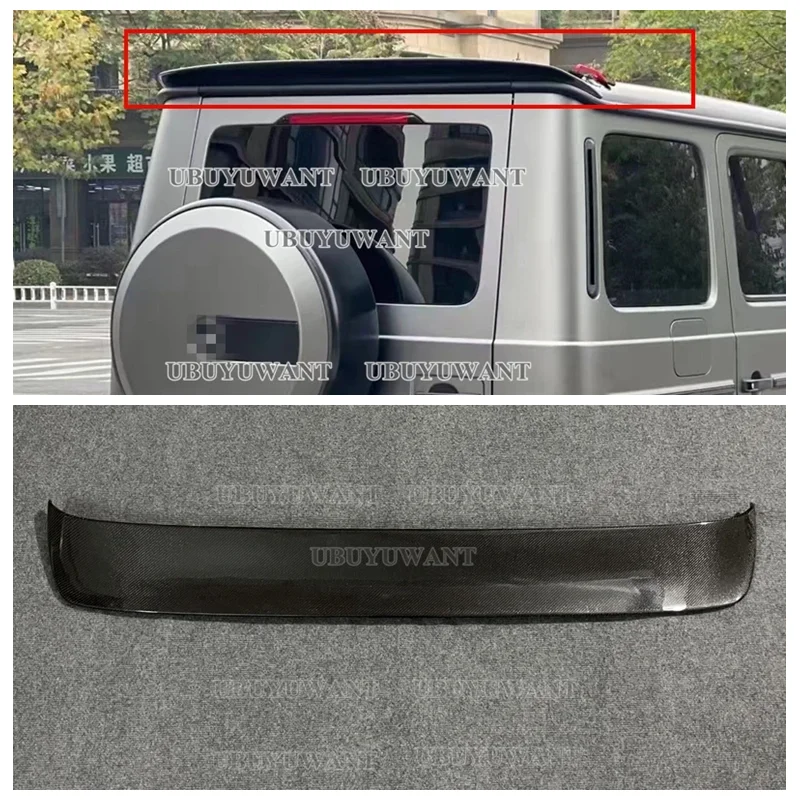 Alerón trasero de techo en carbono para Mercedes-Benz Clase G W464