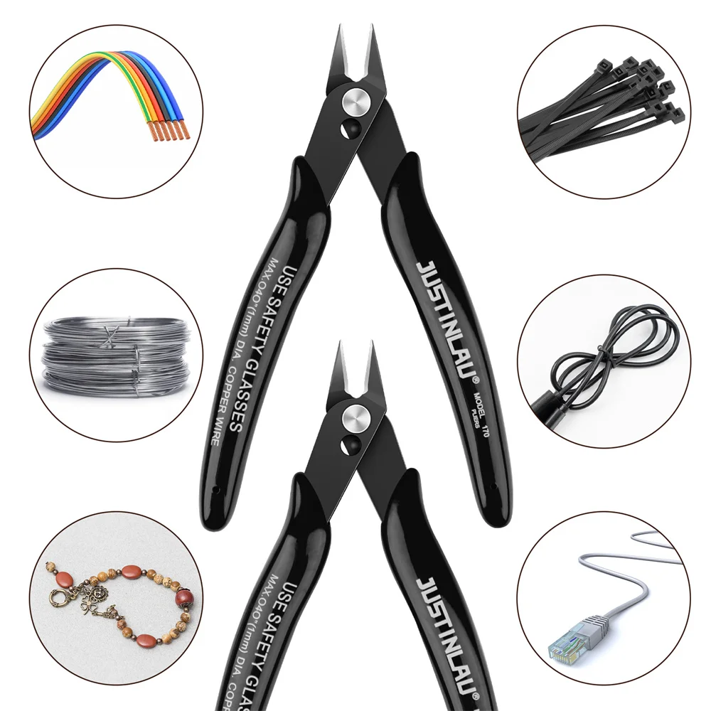Alicates Mini punta puntiaguda cortador cables - herramienta taller - imagen 5