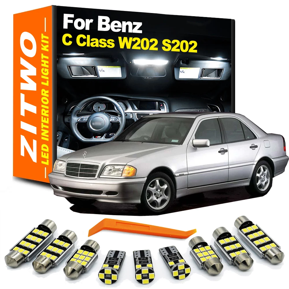 Kit LED interior ZITWO para Mercedes-Benz Clase C W202/S202