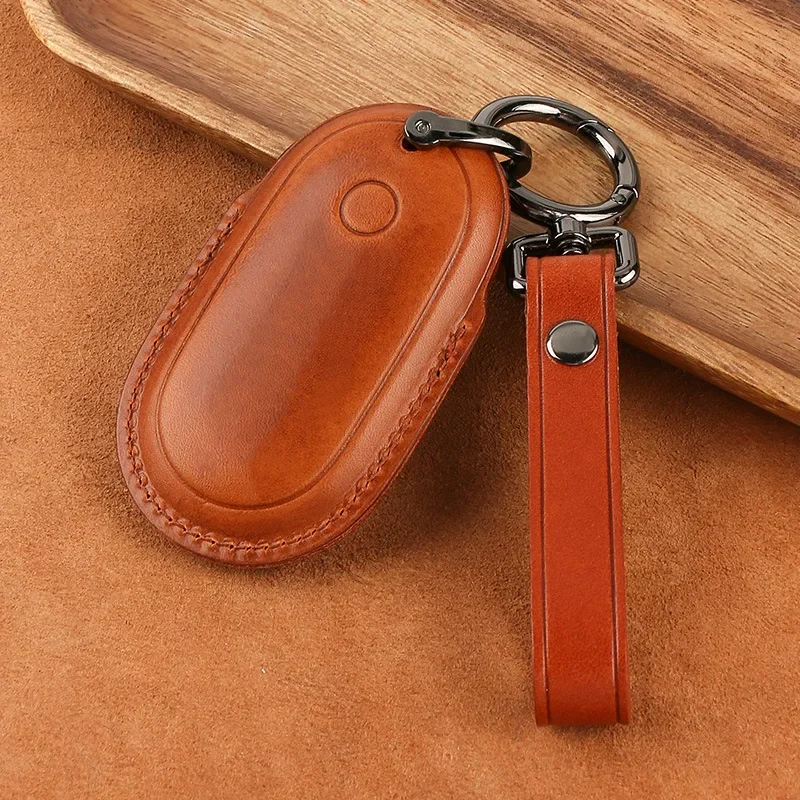 Funda llave Intelligent Key cuero vegetal Mercedes Clase S W223 - imagen 3