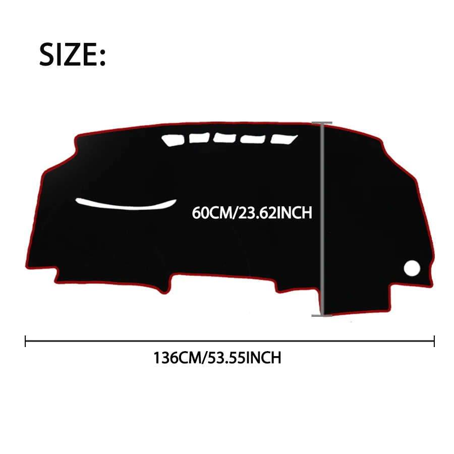 Cubierta de salpicadero para Honda Civic 2006-2010 - alfombrilla - imagen 2