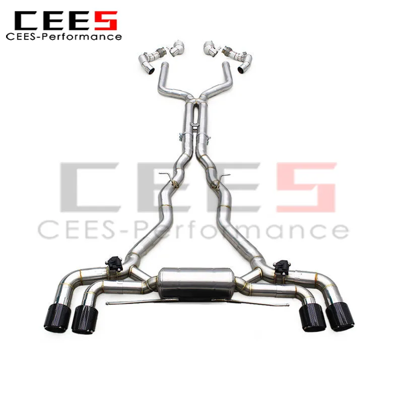 Kit Escape Catback CEES con Válvula – BMW M8 Gran Coupe F93 4.4T 2019-2024 - imagen 2