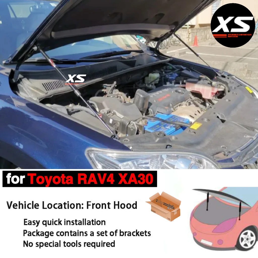 Puntal de capó Toyota RAV4 XA30 2005-2012 – amortiguador delantero