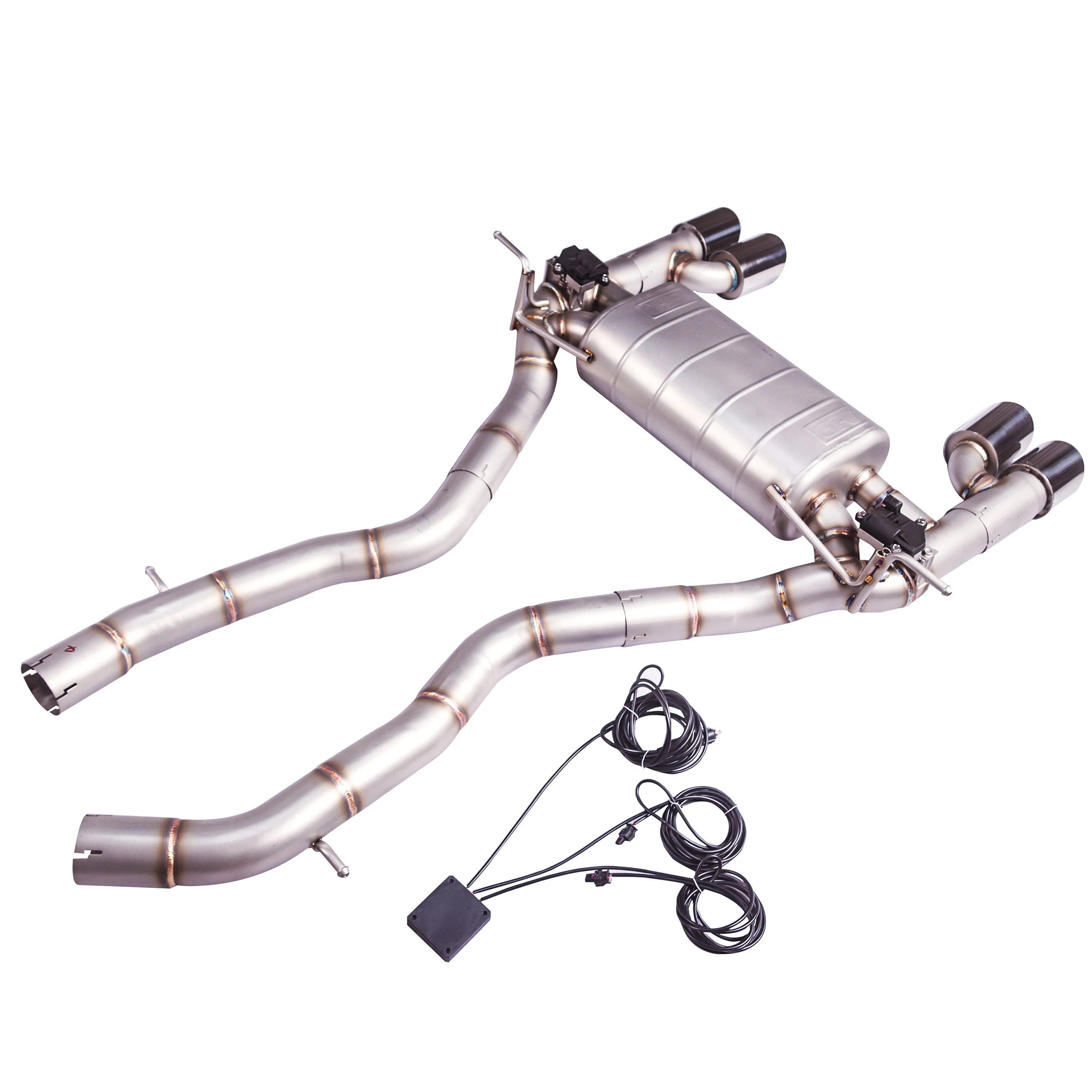 Silenciador de escape GFC catback válvula eléctrica BMW M3/M4 F80-F83 - imagen 4
