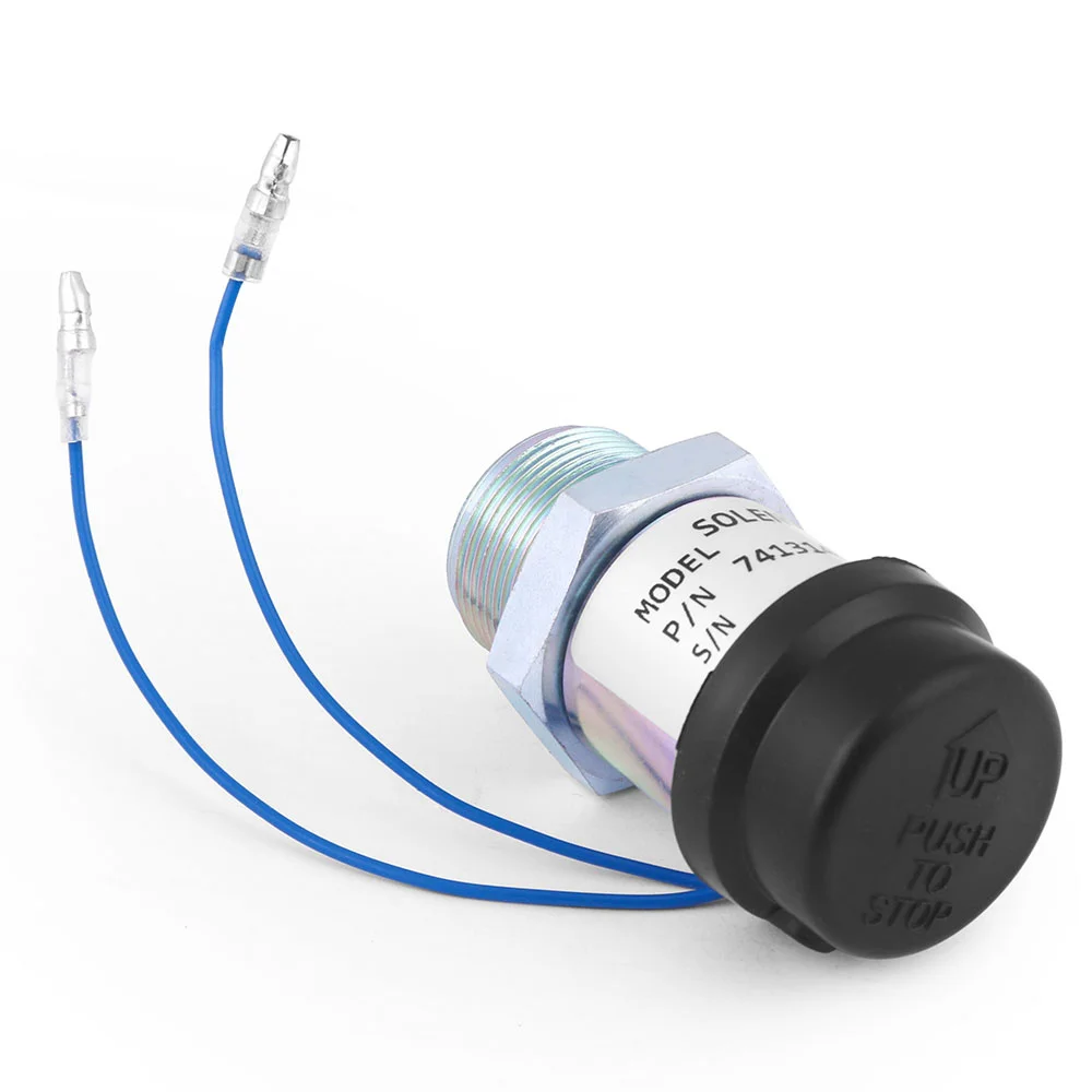 Válvula solenoide parada 30L87-00060 motor Kubota S3L2 S4L2 L2E - imagen 5