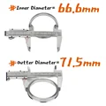 66.6mm to 71.5mm