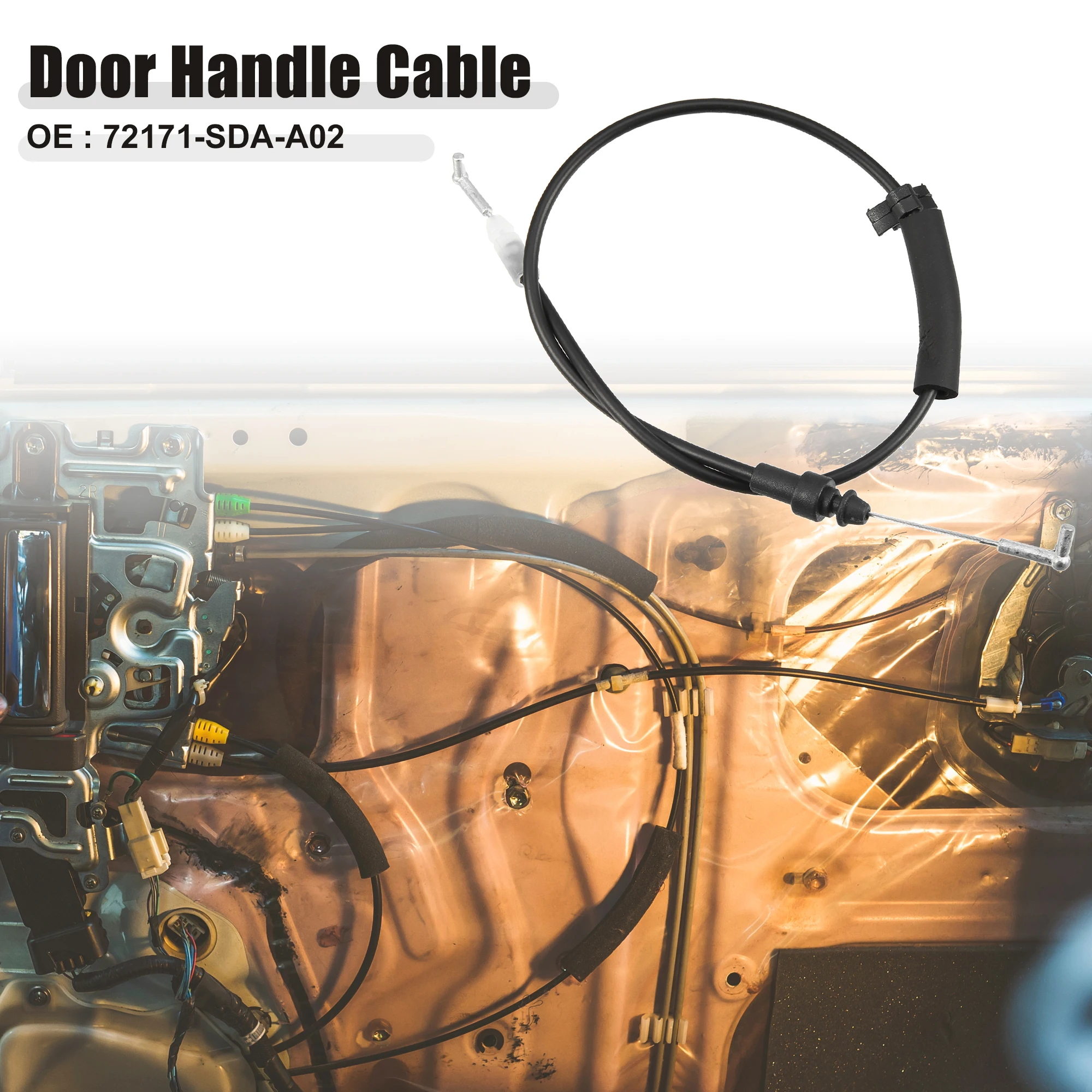 UXCELL Cable apertura puerta delantera izquierda Honda Accord 2003-2007