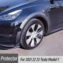 Guardabarros ancho para Tesla Model Y en carbono - accesorio tuning