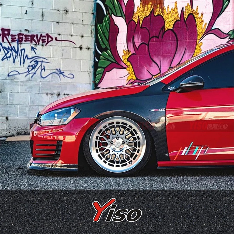 Paragolpes delantero fibra de carbono – VW Golf 7 R/GTI/R-Line - imagen 2