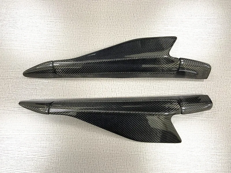 Para Audi R8 V10 Gen 2 2017-19 faldones laterales traseros de fibra de carbono Winglets - imagen 3