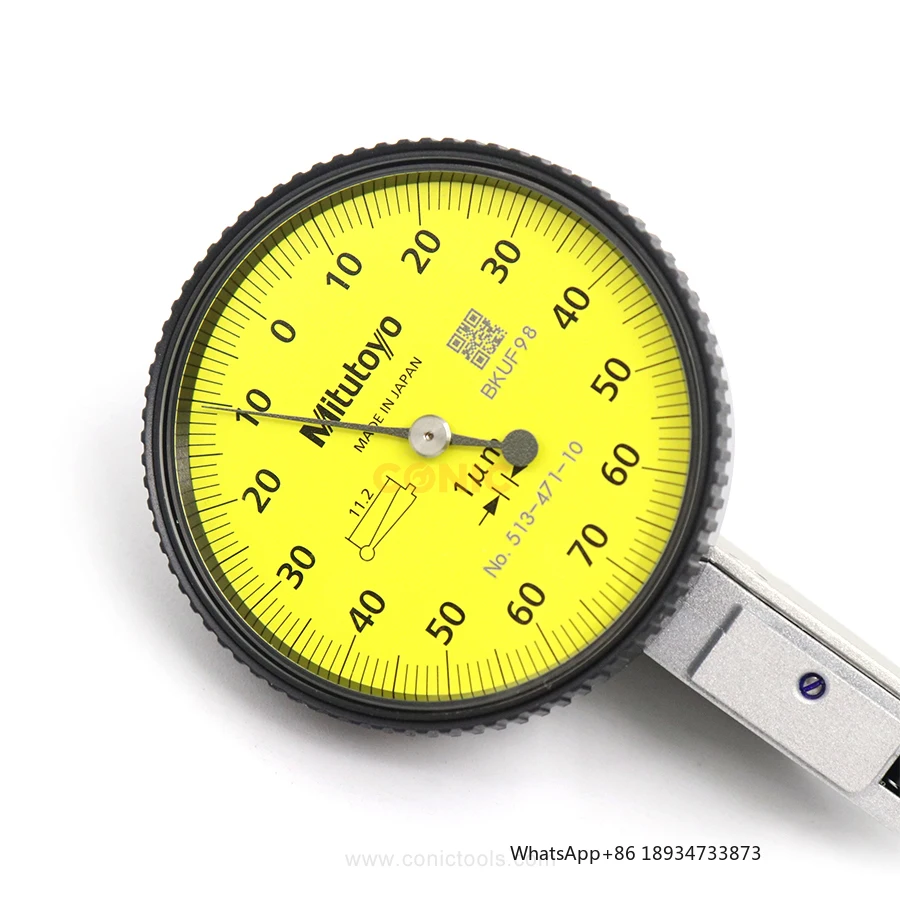Mitutoyo 513-471-10E Indicador esfera 0-0.14mm precisión 0.001mm rubí - imagen 2