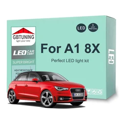 Kit bombillas LED interior Canbus sin error – Audi A1 8X 2010-2017