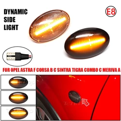 Opel Lámparas laterales intermitentes dinámicas LED para Astra F