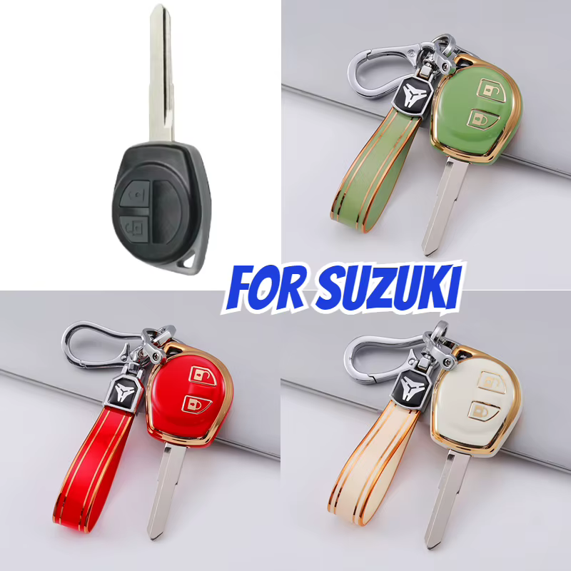 Funda TPU para llave Suzuki de 2 botones: Swift, SX4, Jimny y Grand Vitara