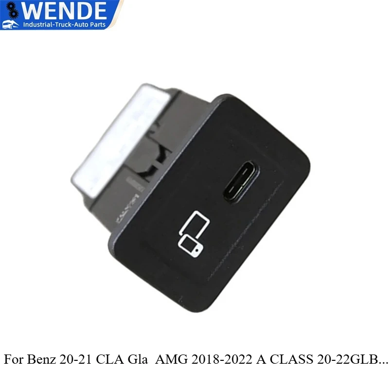 Puerto USB tipo C Mercedes-Benz CLA GLA AMG GLB 2018-2022 A2478203802