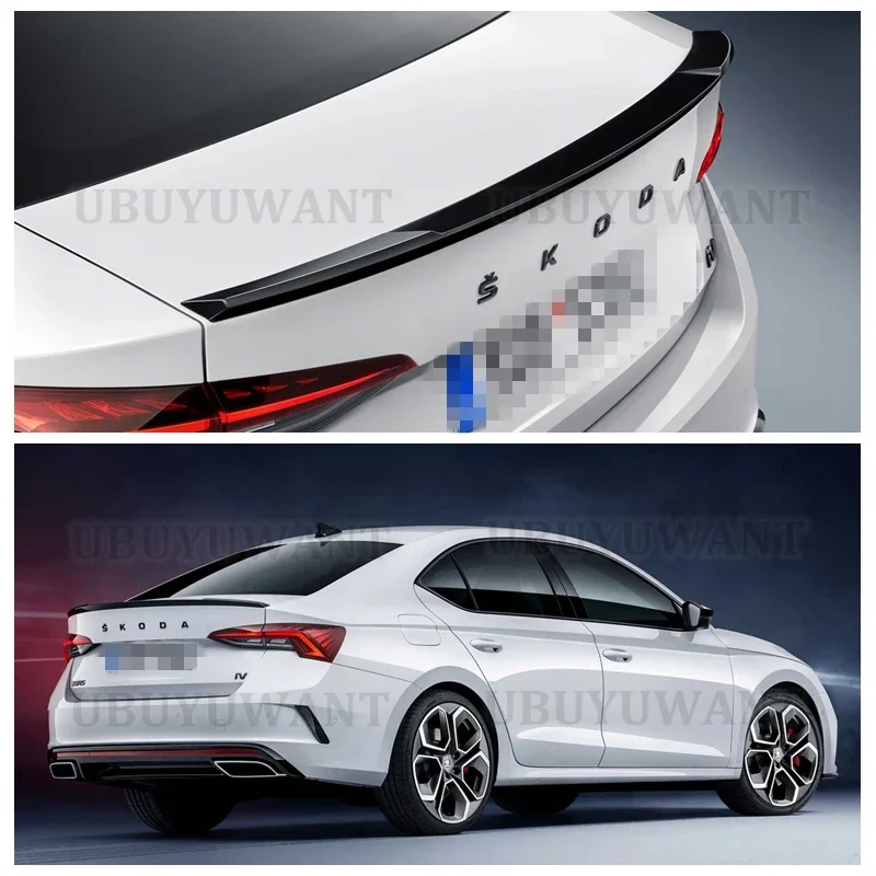 Alerón de maletero tipo V en ABS para Skoda Octavia 2020-2021 - imagen 5