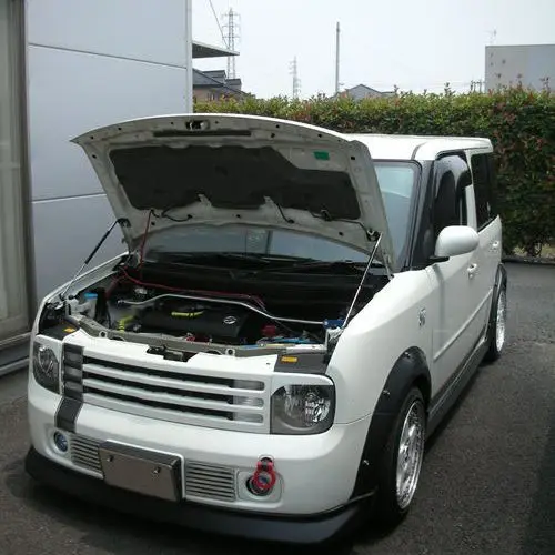 BGZ11 puntales de capo gas para Nissan Cube Z11 2002-2008 - imagen 4
