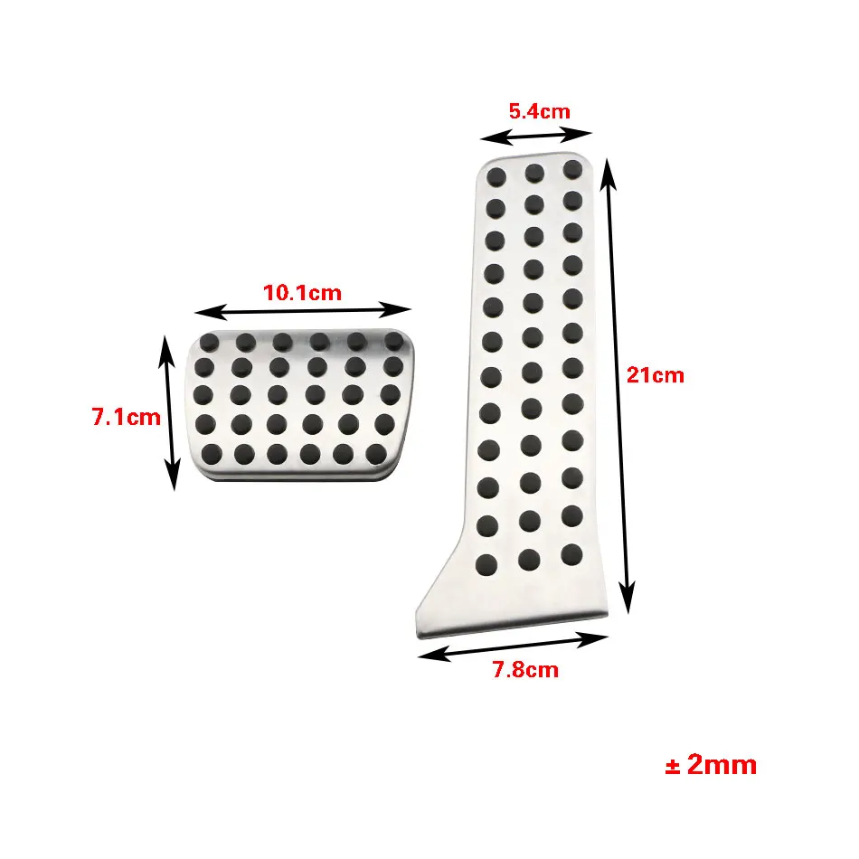 Cubrepedales para Mazda CX-3, CX-4, CX-5, CX-8 y CX-9 - imagen 3