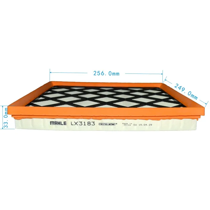 MAHLE 13272717 filtro de aire Opel Astra J GTC 1.6 y 1.8 Zafira Tourer - imagen 2