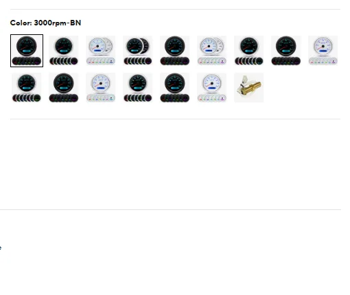 Tacómetro Maimeimi 7 colores