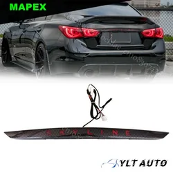 Piloto trasero LED rojo dinámico Infiniti Q50 Q50S Skyline 2014-2017