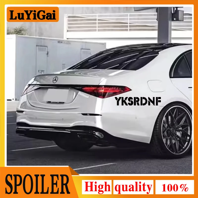Alerón trasero labio maletero Mercedes Clase S W223 2021-2023