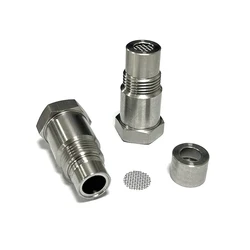 Adaptador sonda lambda O2 con mini catalizador y espaciador