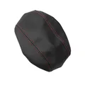 Black with red line