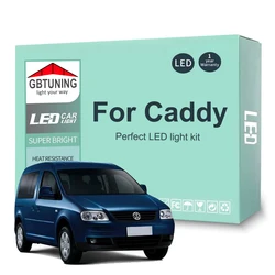 Bombillas LED Canbus interiores VW Caddy MK2 MK3 MK4