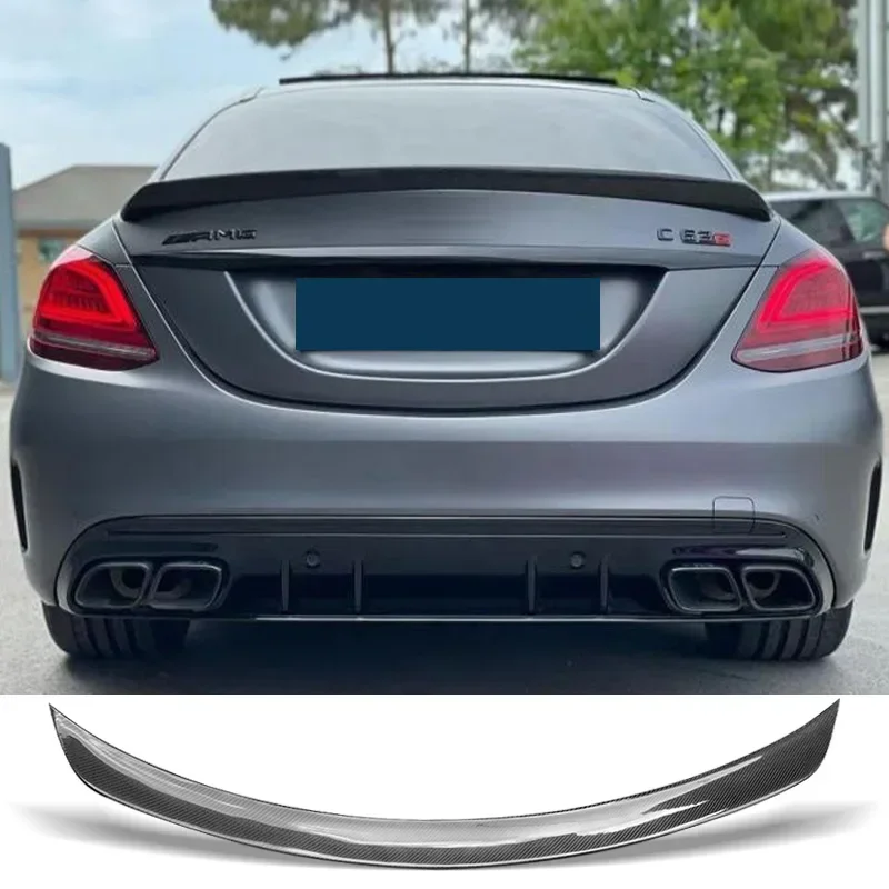 Alerón trasero V carbono Mercedes-Benz W205 Coupé AMG