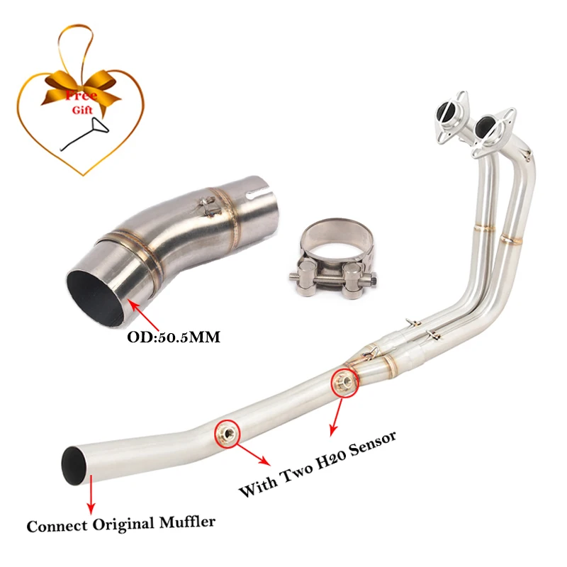 Escape Slip-On 51 mm con enlace para Kawasaki Ninja y Z 2017-2025 - imagen 4