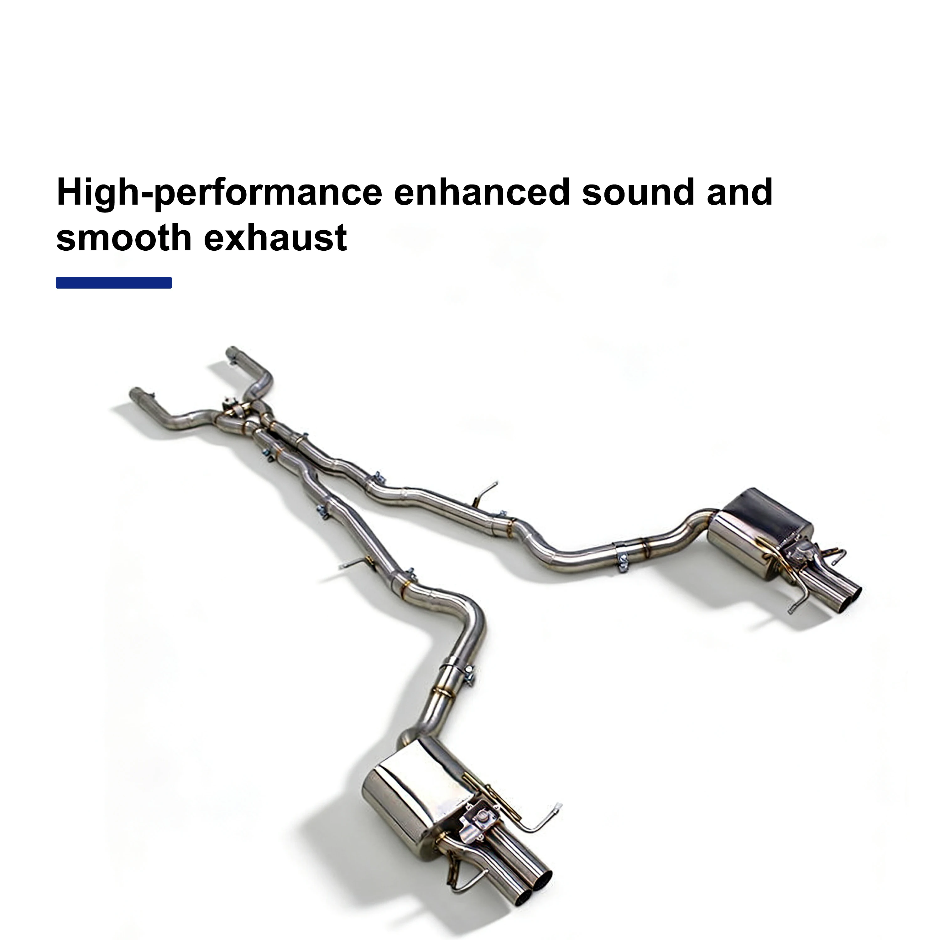 ACE escape valvetronic inoxidable para Mercedes E63 AMG W213 - imagen 5