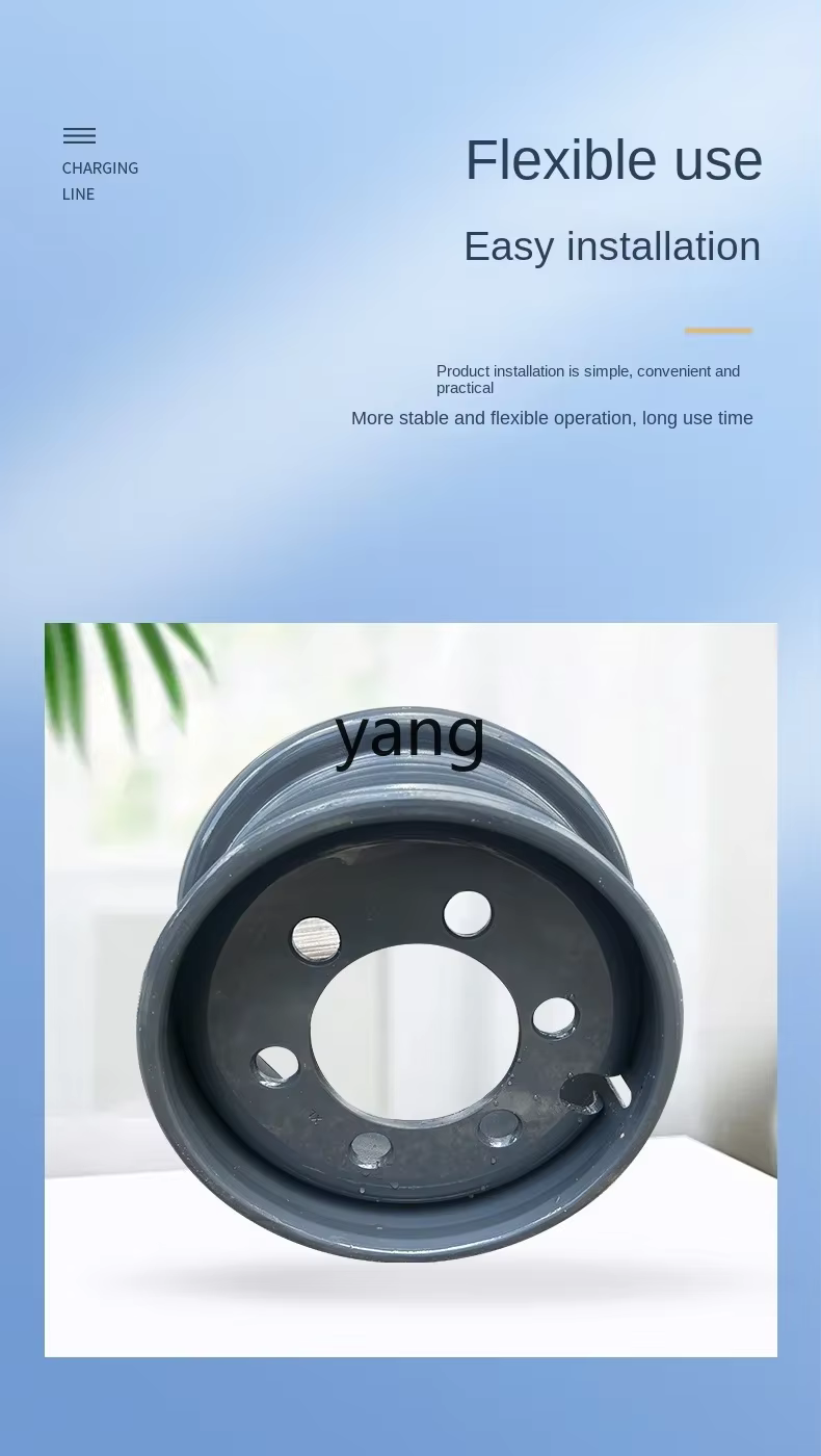 Llanta delantera de acero para carretilla elevadora Hangzhou A30/30HB - imagen 5