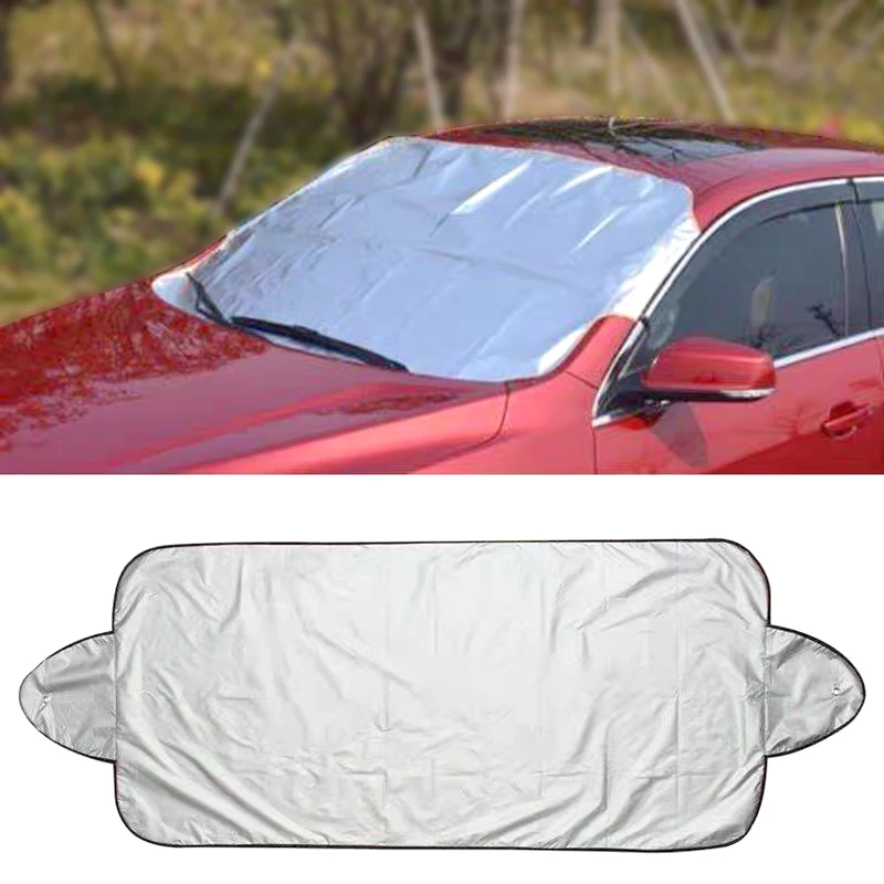 Protector de parabrisas para coche contra hielo, nieve y hojas