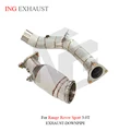 Exhaust catless