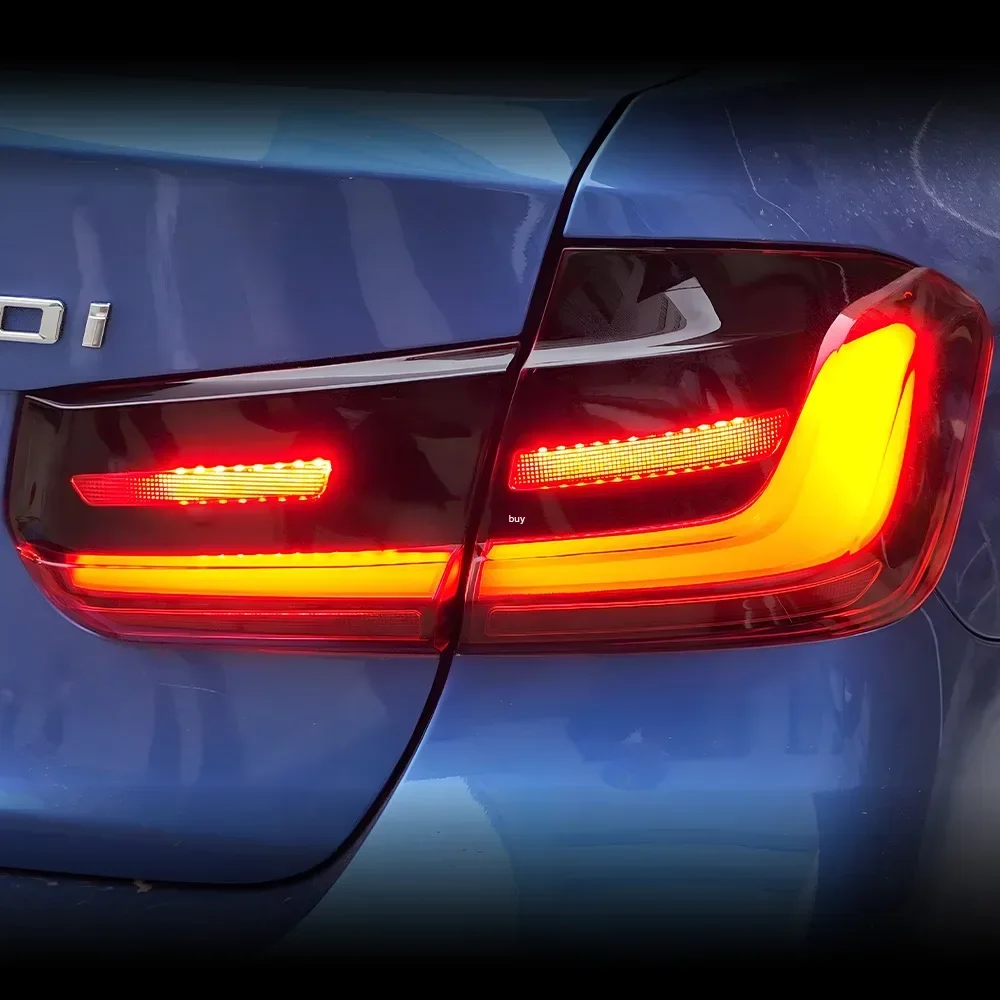 Pilotos traseros LED dinámicos BMW Serie 3 F30 estilo G20 - imagen 4