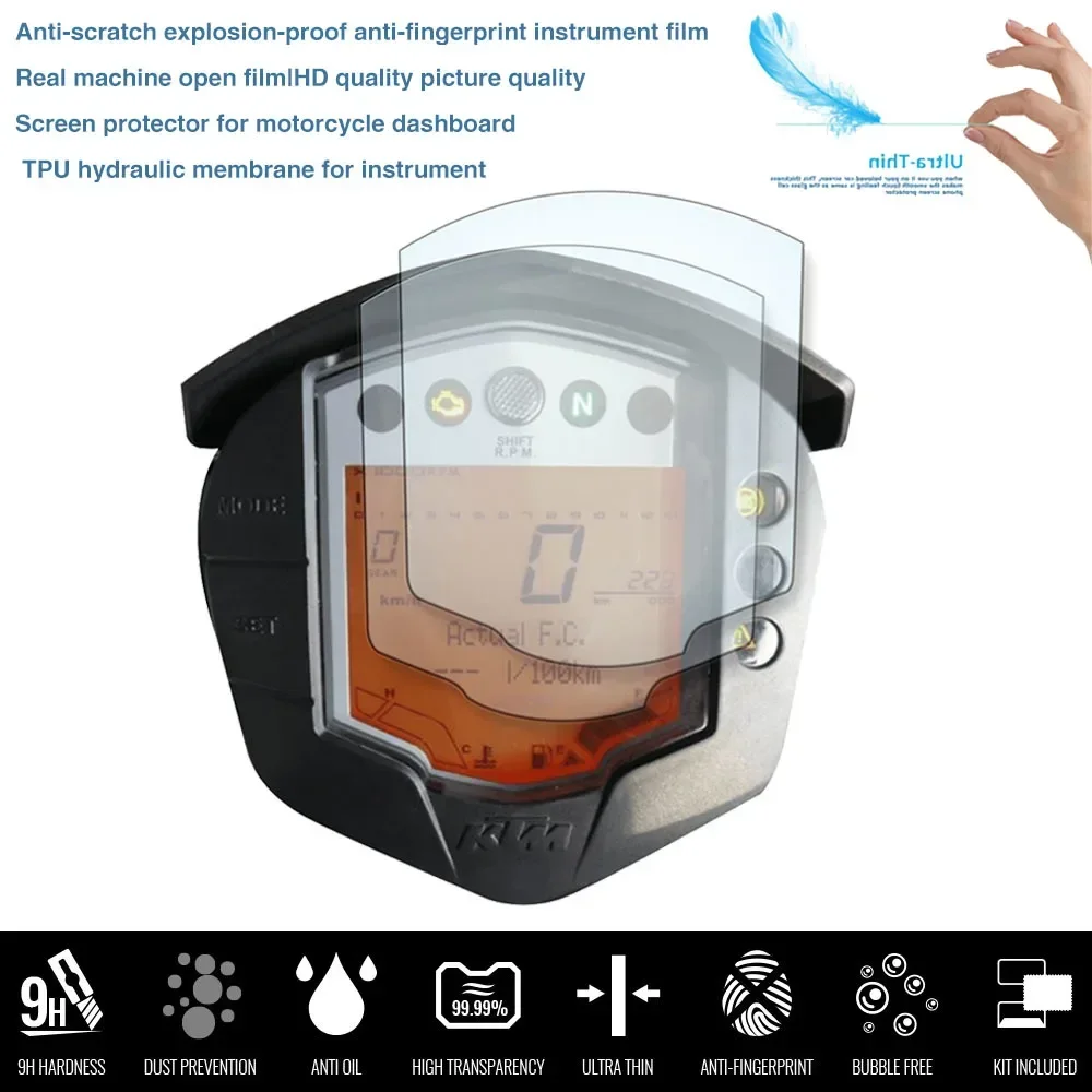 Protector pantalla antiarañazos para KTM Duke - imagen 3