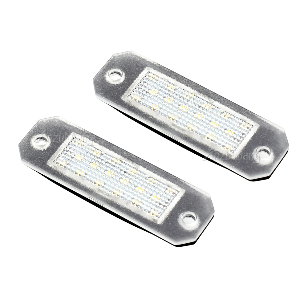 2 uds para VW Transporter T5 2003-2015 T6 para Caddy 2004-2017 luz LED blanca para matrícula lámpara de placa de número - imagen 5