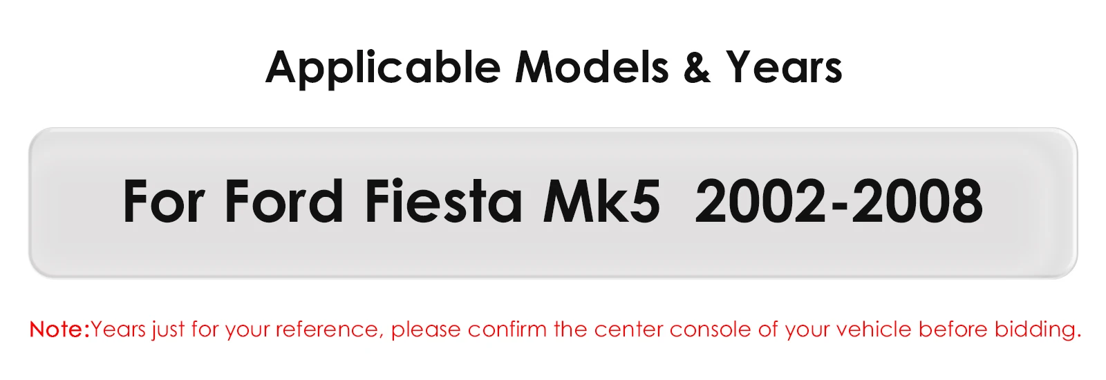 Pantalla táctil multimedia para Ford Fiesta MK5