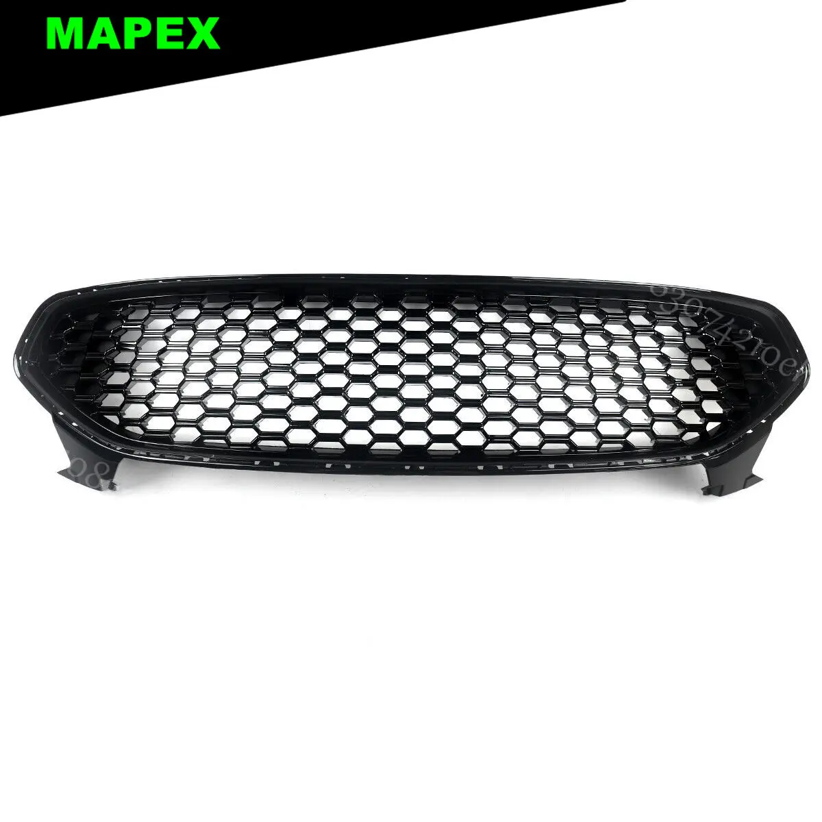 Rejilla frontal tipo panal negra brillante para Ford Fusion 2013-2017 - imagen 5