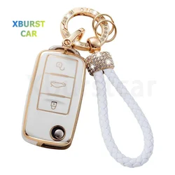 Funda llave TPU Volkswagen VW Golf Passat Octavia