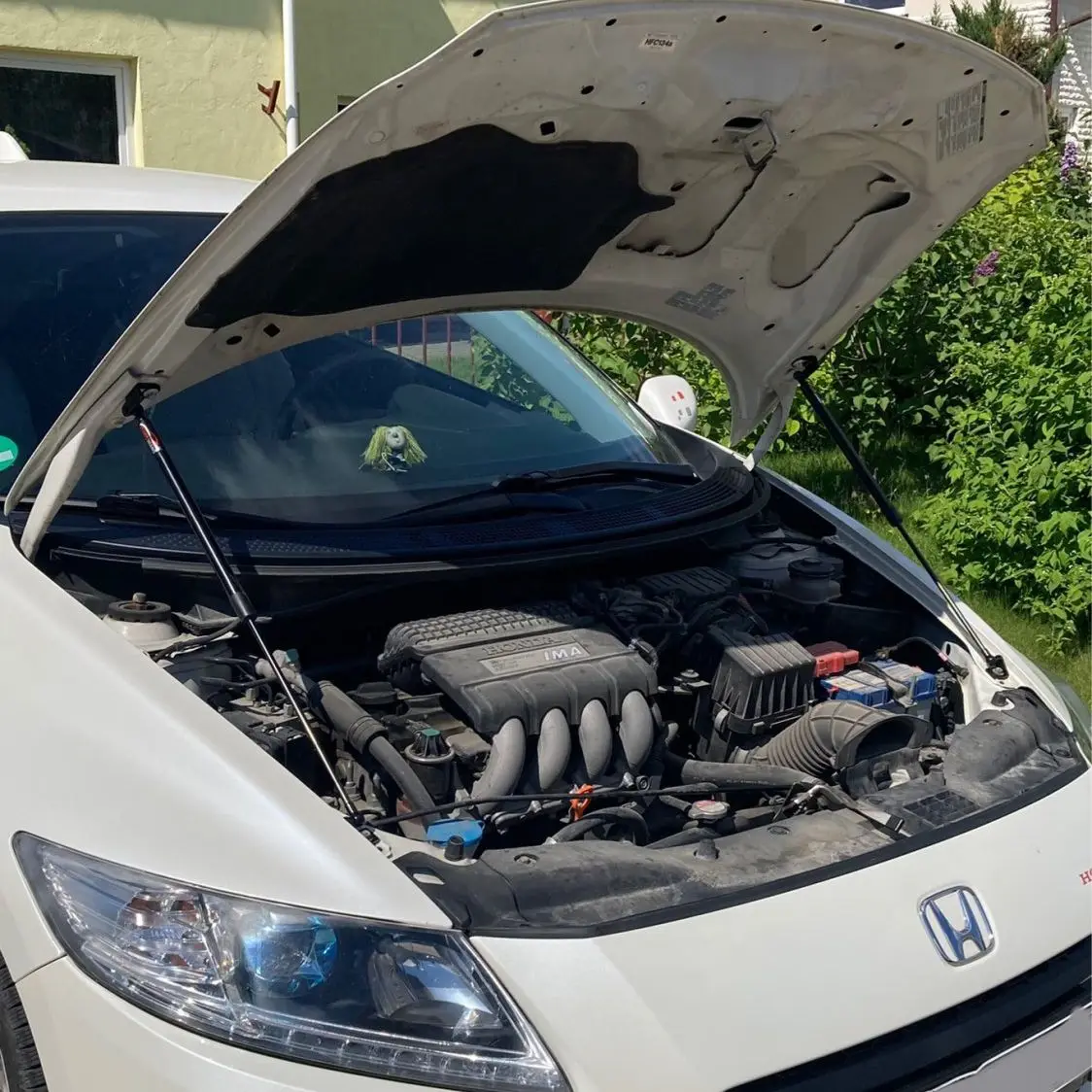 Puntales de capó fibra de carbono para Honda CR-Z 2010-2018 - imagen 5
