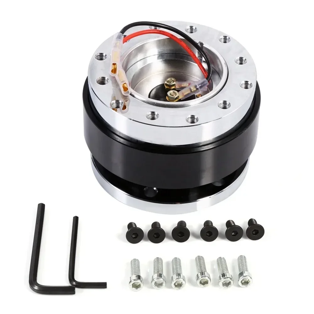 Adaptador rápido de volante de 6 tornillos para BMW, Mercedes y VW