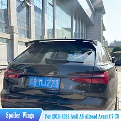 Alerón trasero de techo ABS para Audi A6 Allroad Avant C7/C8