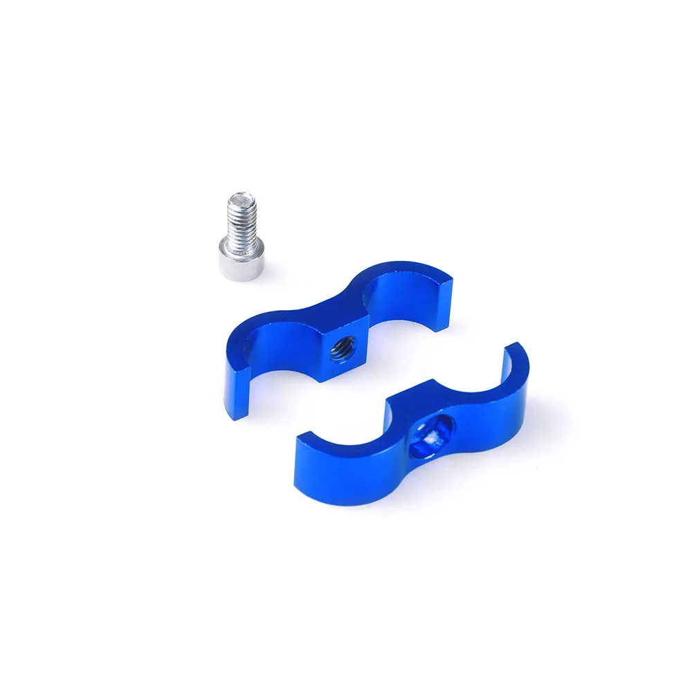 Abrazadera separadora universal de mangueras AN4-AN10 de aluminio - imagen 5