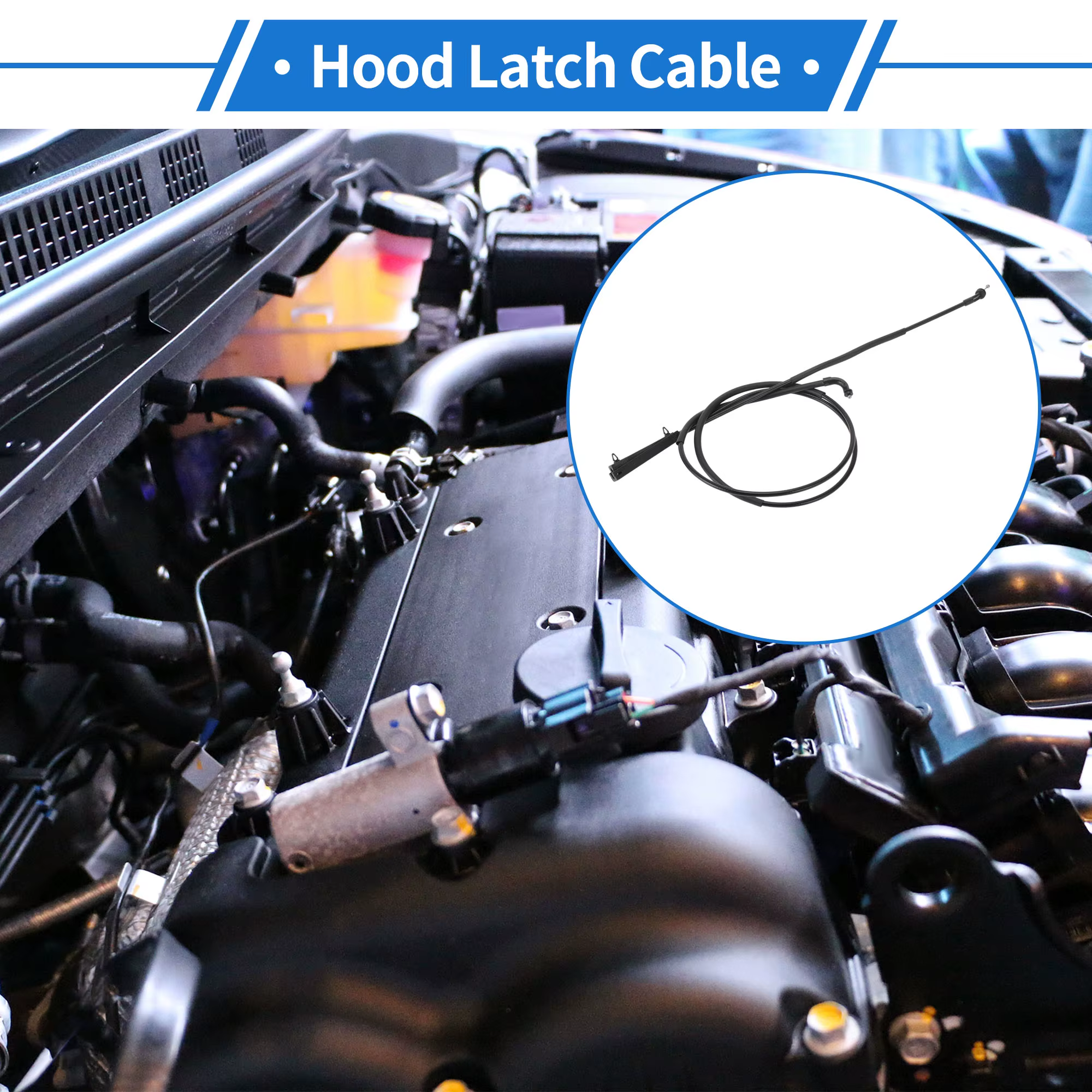 Cable apertura capó BMW X5 E70 2007-2013 UXCELL ref. 51237184456