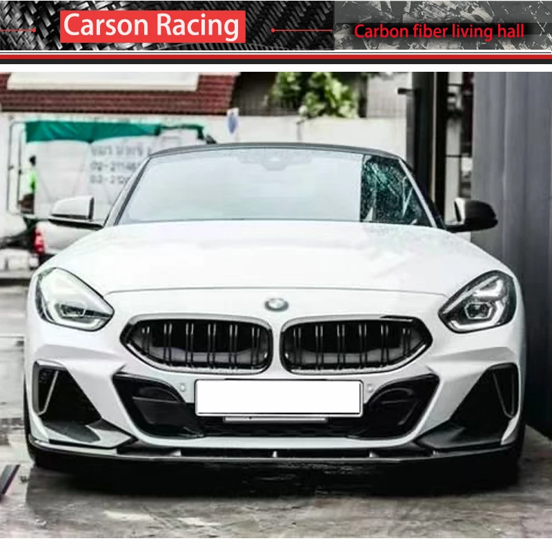 Labio delantero fibra de carbono BMW Z4 G29 2019-2023 estilo forjado - imagen 5