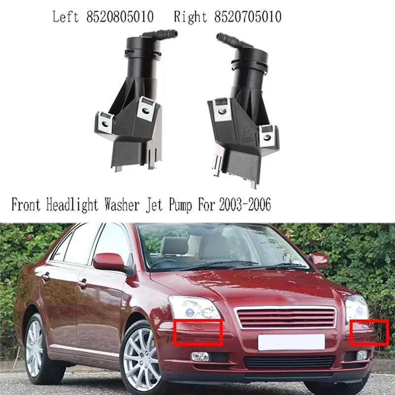 Boquilla Limpiaparabrisas Delantera Toyota Avensis T25 2003-2006 - imagen 5